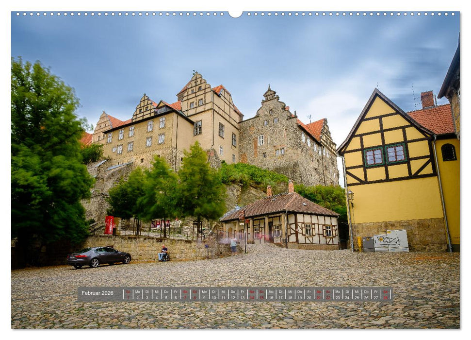 Ein Blick auf Quedlinburg (CALVENDO Wandkalender 2026)