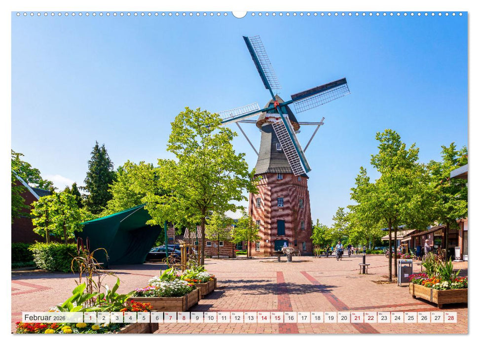 Rund um Papenburg (CALVENDO Wandkalender 2026)