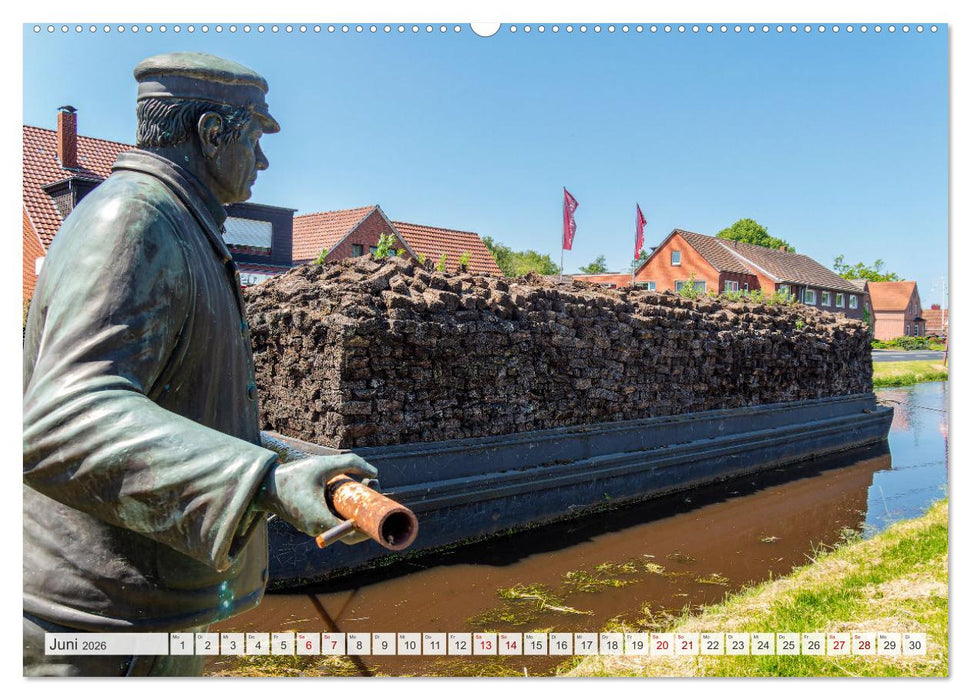 Rund um Papenburg (CALVENDO Wandkalender 2026)