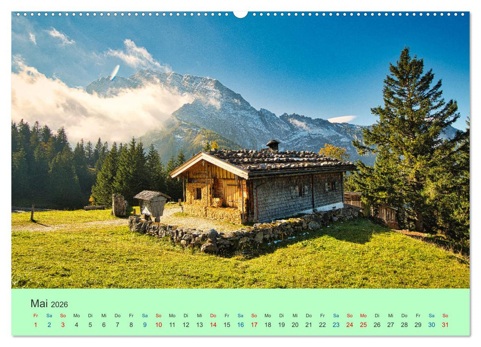 Zauber der Alpen (CALVENDO Premium Wandkalender 2026)