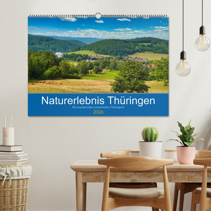 Naturerlebnis Thüringen (CALVENDO Wandkalender 2026)