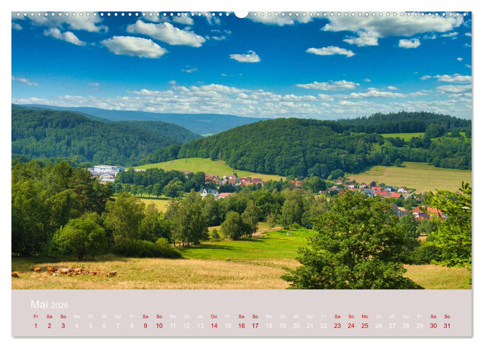 Naturerlebnis Thüringen (CALVENDO Wandkalender 2026)