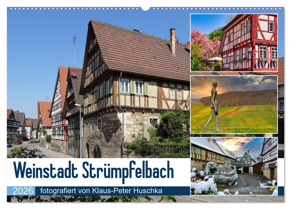 Weinstadt Strümpfelbach (CALVENDO Wandkalender 2026)