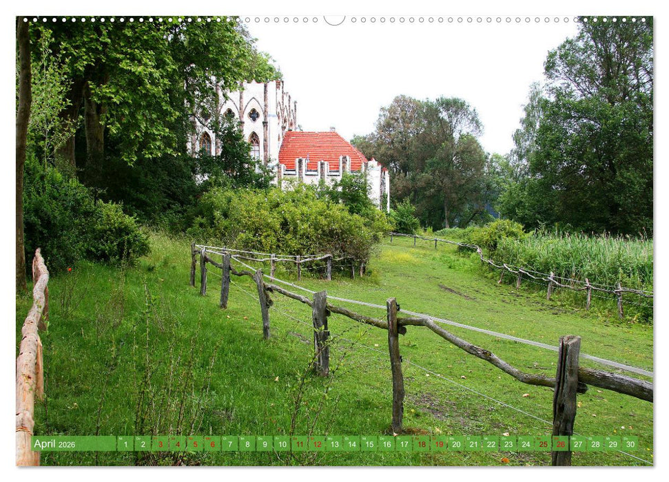 Die Pfaueninsel in Berlin (CALVENDO Wandkalender 2026)