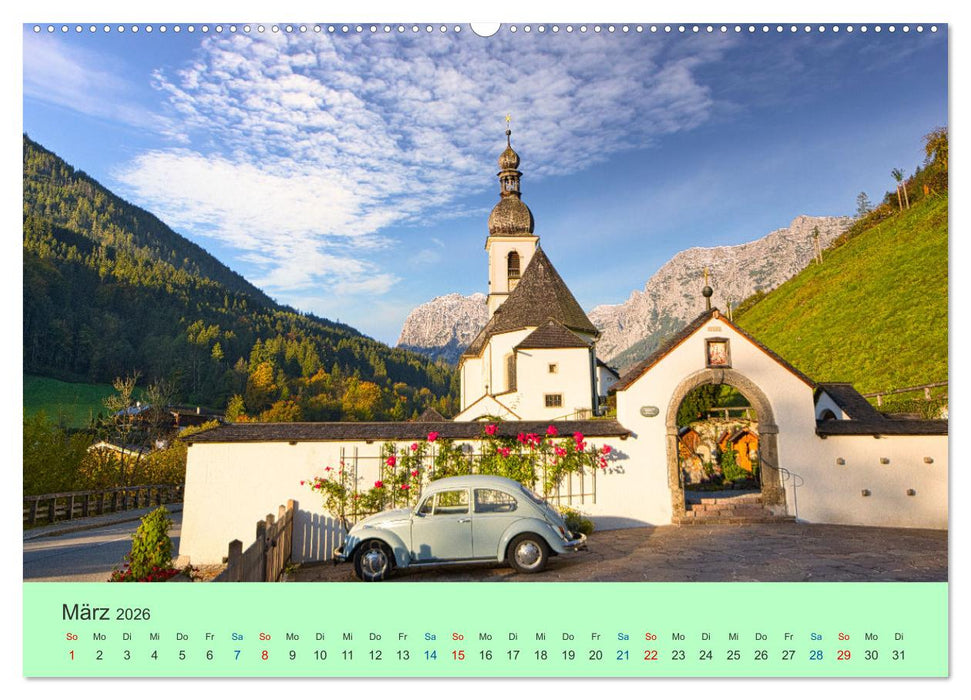 Zauber der Alpen (CALVENDO Wandkalender 2026)
