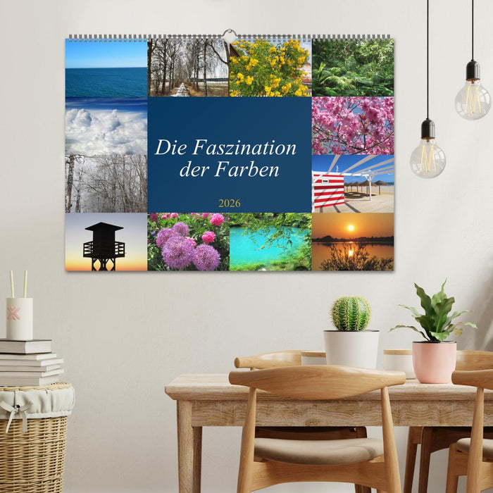 Die Faszination der Farben (CALVENDO Wandkalender 2026)
