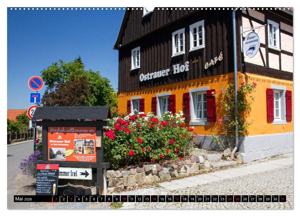 Bad Schandau – Im Herzen der Sächsischen Schweiz (CALVENDO Premium Wandkalender 2026)