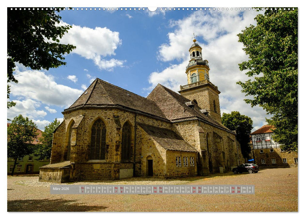 Ein Blick auf Rinteln (CALVENDO Premium Wandkalender 2026)