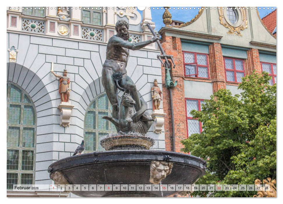 Danzig - Polnische Hansestadt (CALVENDO Wandkalender 2026)