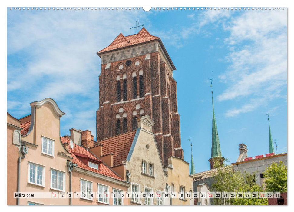 Danzig - Polnische Hansestadt (CALVENDO Wandkalender 2026)