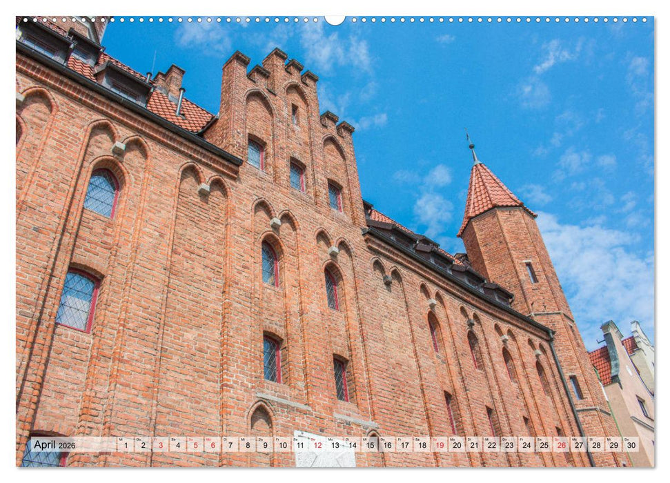 Danzig - Polnische Hansestadt (CALVENDO Wandkalender 2026)