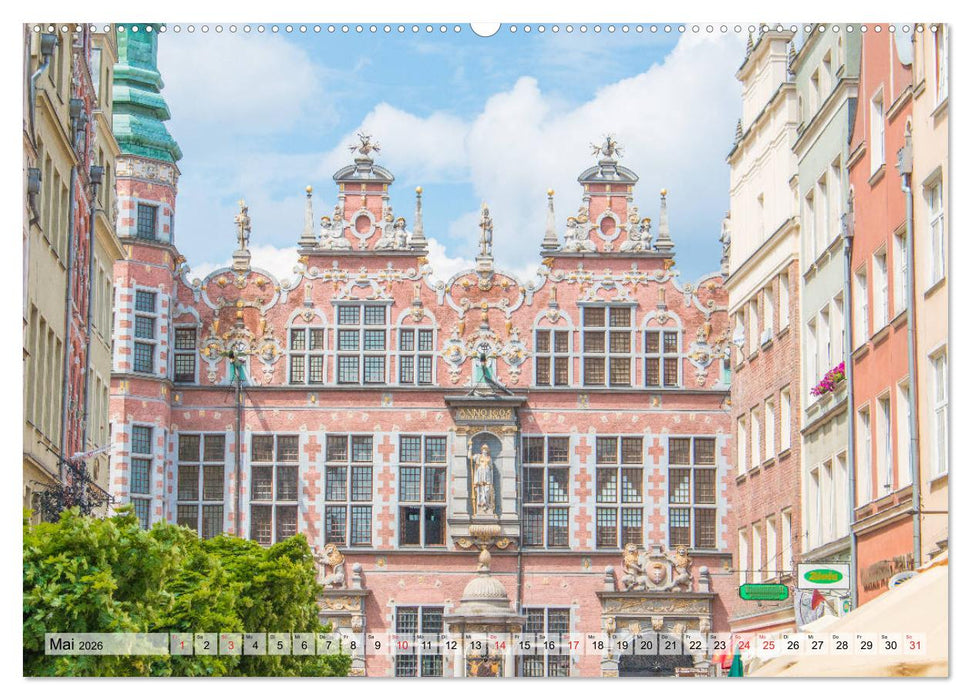 Danzig - Polnische Hansestadt (CALVENDO Wandkalender 2026)