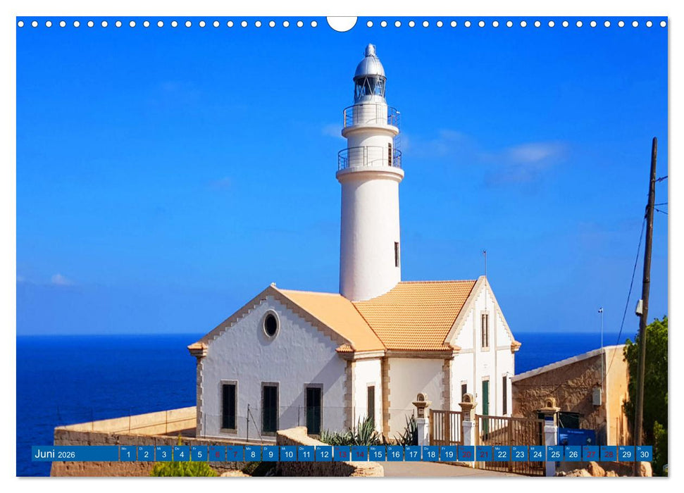 Leuchttürme - Wegweisend durch das Jahr (CALVENDO Wandkalender 2026)