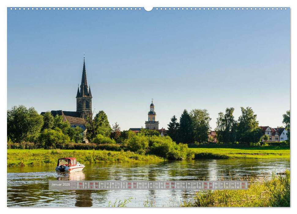 Ein Blick auf Rinteln (CALVENDO Wandkalender 2026)