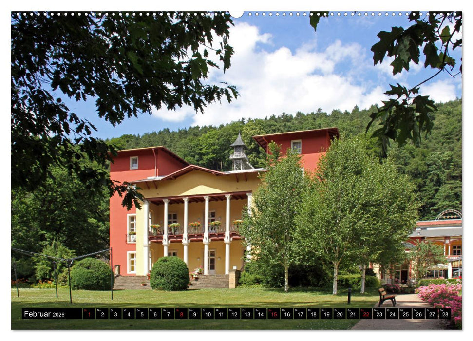 Bad Schandau – Im Herzen der Sächsischen Schweiz (CALVENDO Wandkalender 2026)