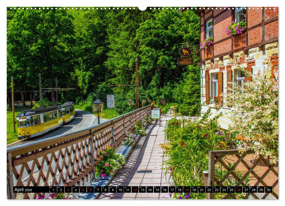 Bad Schandau – Im Herzen der Sächsischen Schweiz (CALVENDO Wandkalender 2026)