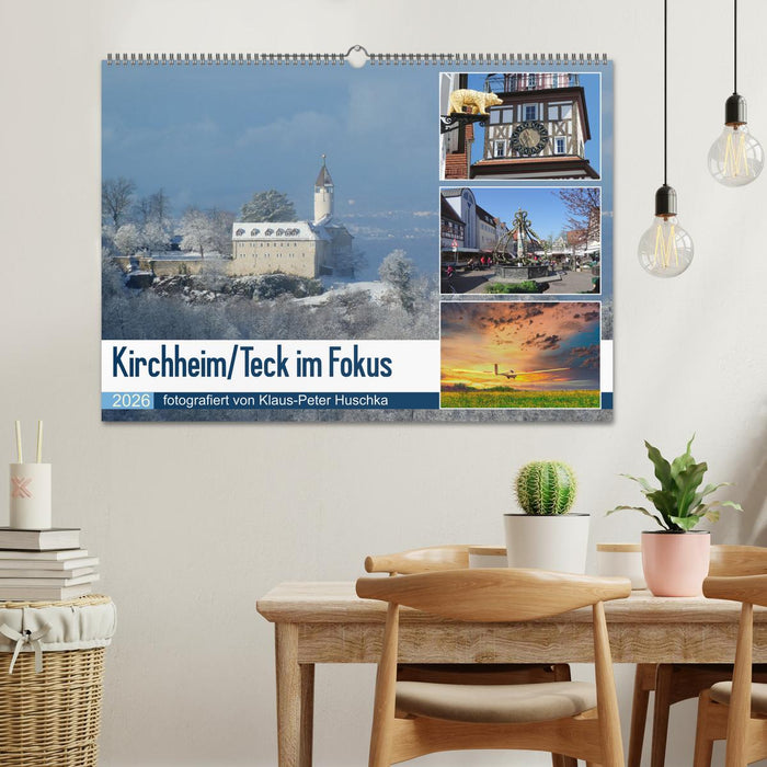 Kirchheim/Teck im Fokus (CALVENDO Wandkalender 2026)
