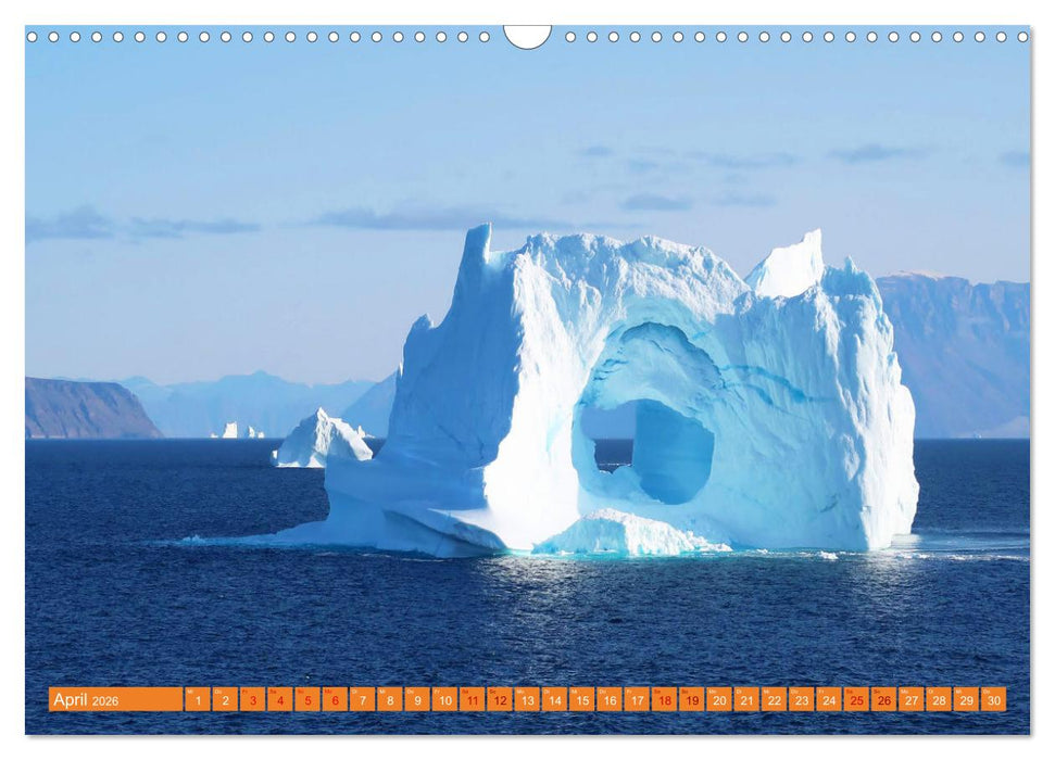 Arktis und Antarktis - Eisig durch das Jahr (CALVENDO Wandkalender 2026)