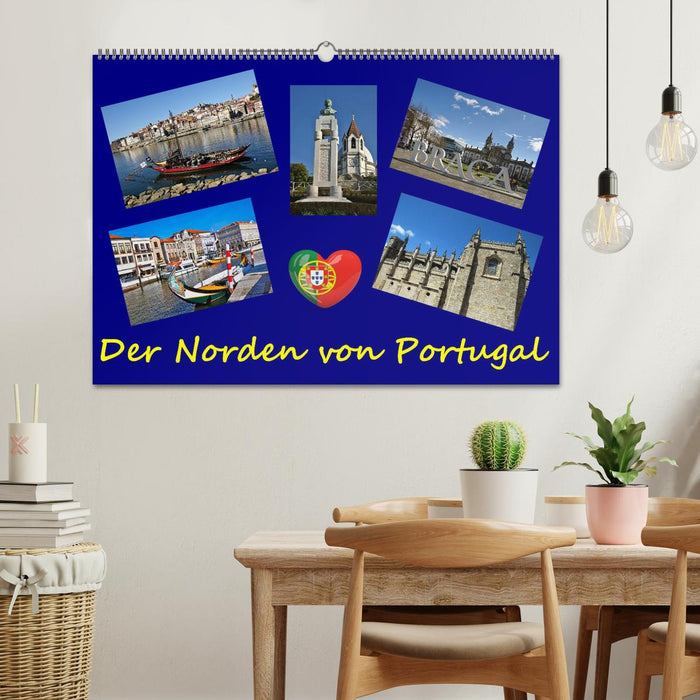 Der Norden von Portugal (CALVENDO Wandkalender 2026)