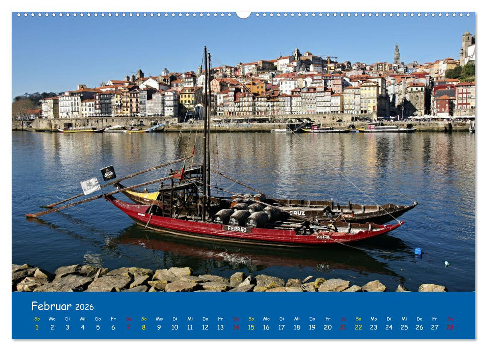 Der Norden von Portugal (CALVENDO Wandkalender 2026)