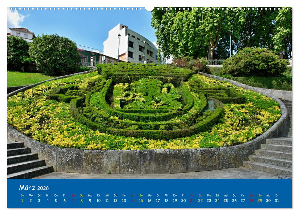 Der Norden von Portugal (CALVENDO Wandkalender 2026)