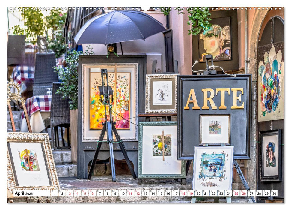 Taormina - Juwel Siziliens mit antikem Charme (CALVENDO Wandkalender 2026)