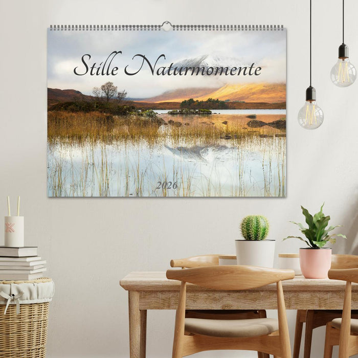 Stille Naturmomente (CALVENDO Wandkalender 2026)