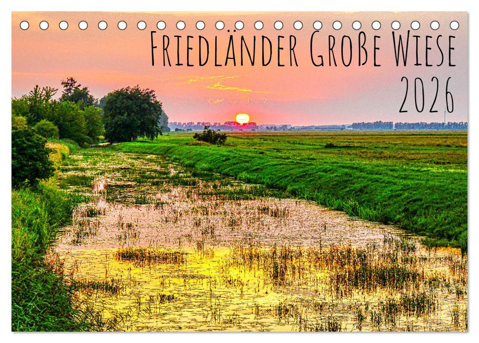 Friedländer Große Wiese (CALVENDO Wandkalender 2026)