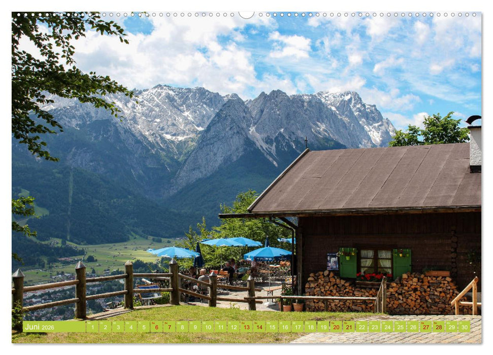 Zauber der Zugspitze (CALVENDO Wandkalender 2026)