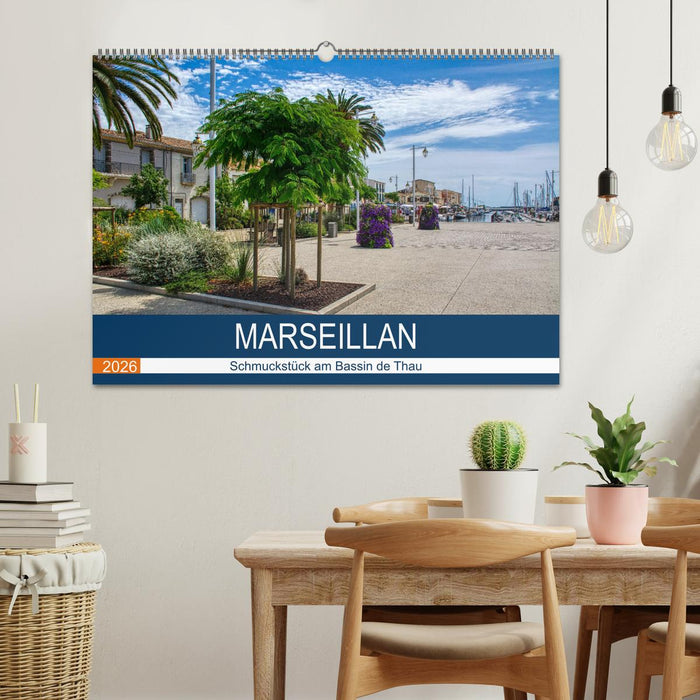 Marseillan - Schmuckstück am Bassin de Thau (CALVENDO Wandkalender 2026)