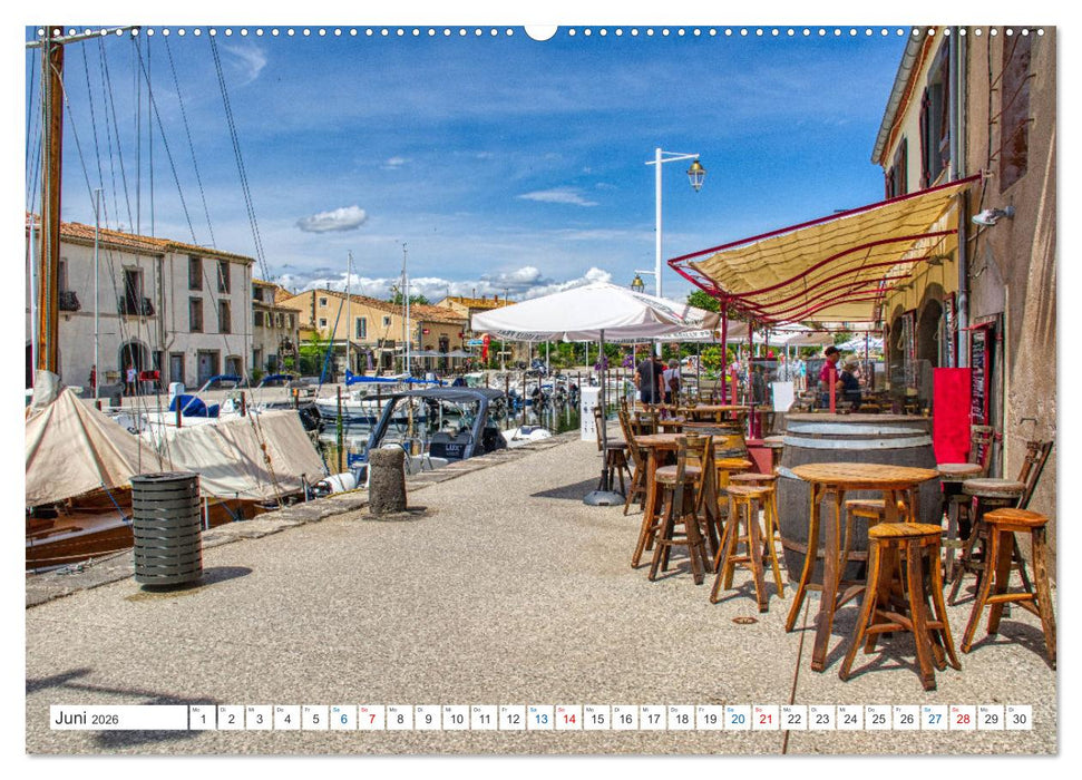 Marseillan - Schmuckstück am Bassin de Thau (CALVENDO Wandkalender 2026)