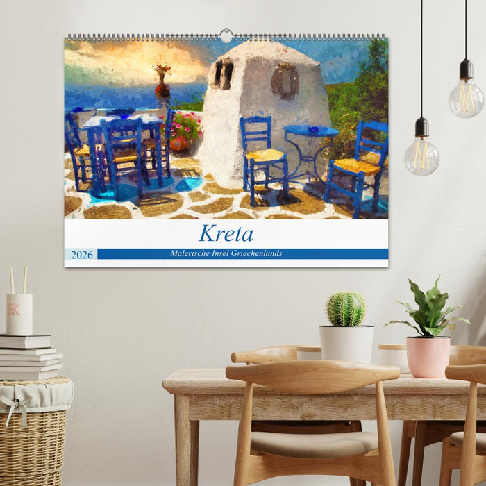 Kreta - Malerische Insel Griechenlands (CALVENDO Wandkalender 2026)