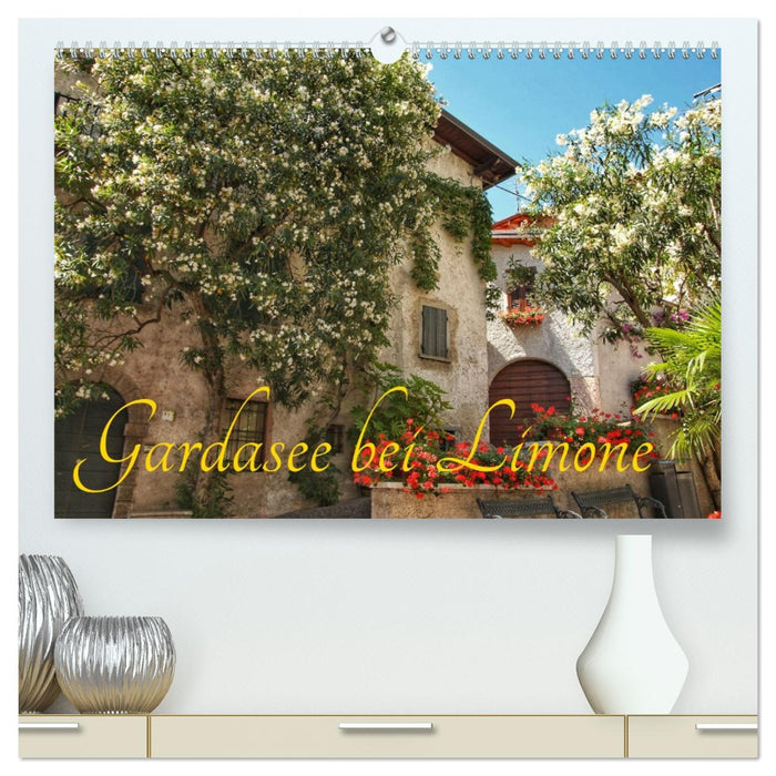 Gardasee bei Limone (CALVENDO Premium Wandkalender 2026)