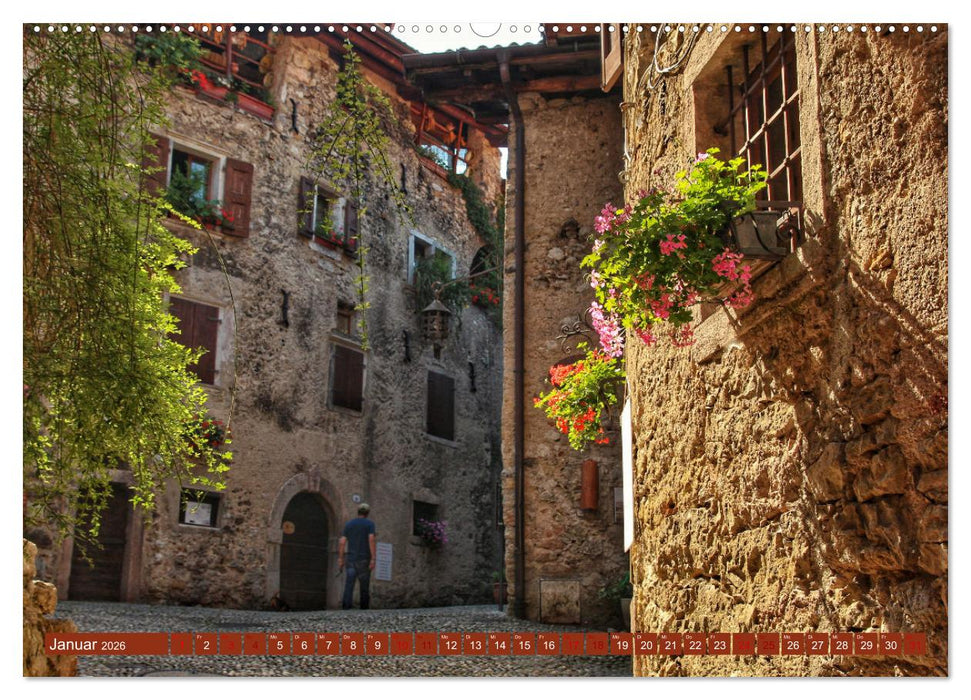 Gardasee bei Limone (CALVENDO Premium Wandkalender 2026)