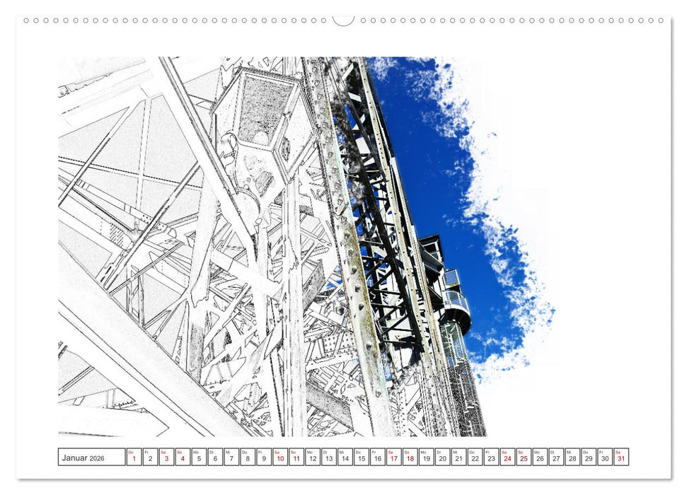 Skizzenbilder - Bilderskizzen (CALVENDO Wandkalender 2026)