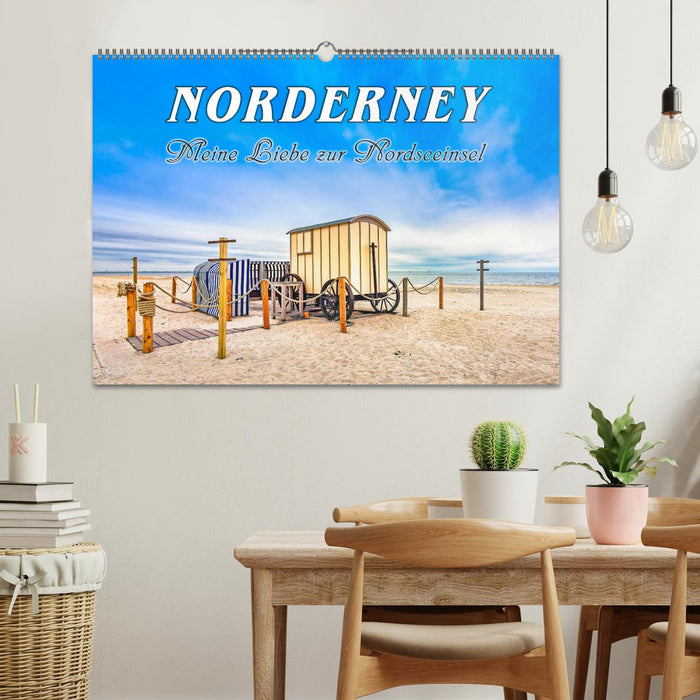 NORDERNEY - Meine Liebe zur Nordseeinsel (CALVENDO Wandkalender 2026)