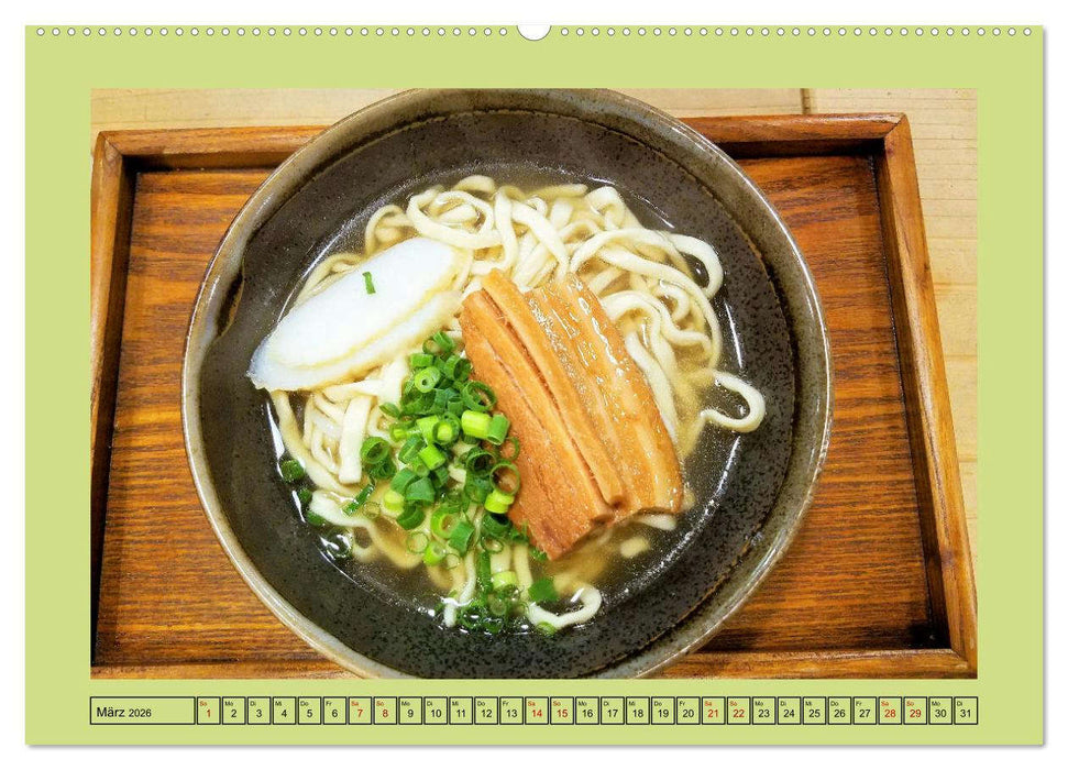 Die Asiatische Küche - Eine kulinarische Reise durch Asien (CALVENDO Wandkalender 2026)