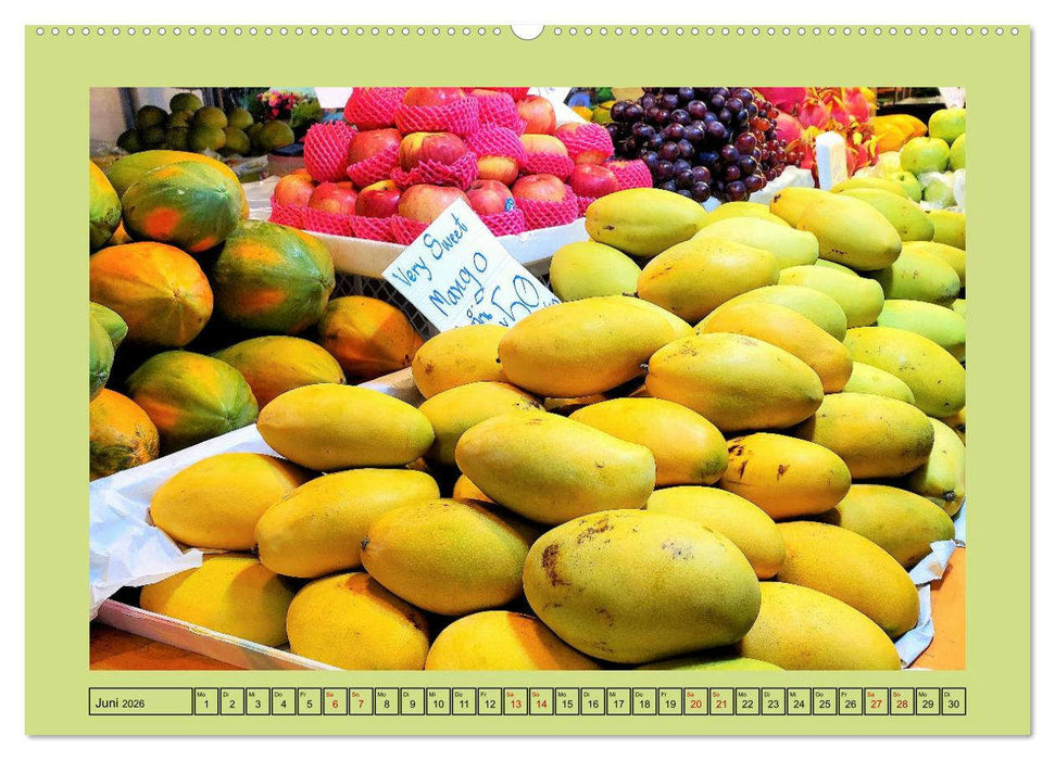 Die Asiatische Küche - Eine kulinarische Reise durch Asien (CALVENDO Wandkalender 2026)