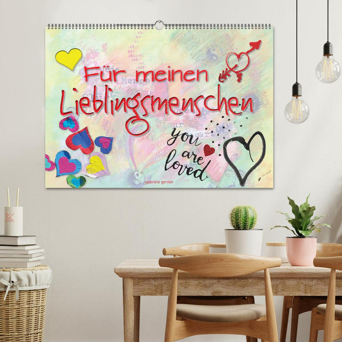 Für meinen Lieblingsmenschen (CALVENDO Wandkalender 2026)