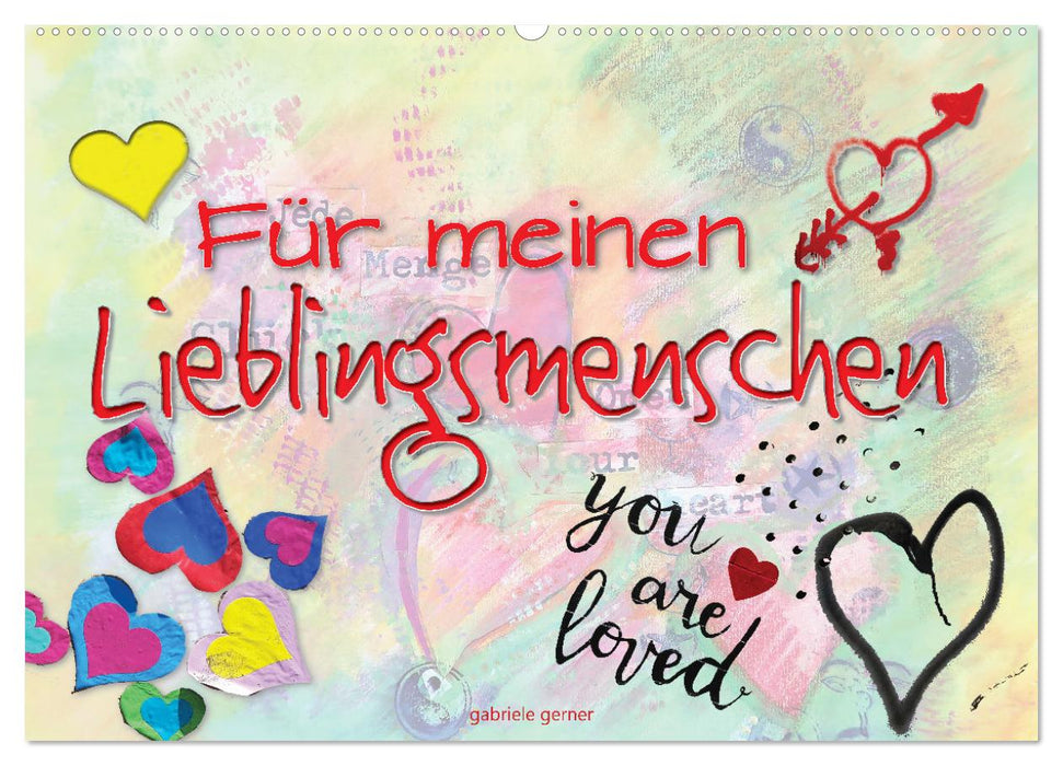 Für meinen Lieblingsmenschen (CALVENDO Wandkalender 2026)