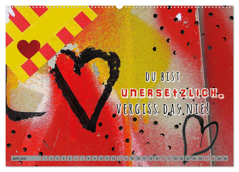 Für meinen Lieblingsmenschen (CALVENDO Wandkalender 2026)