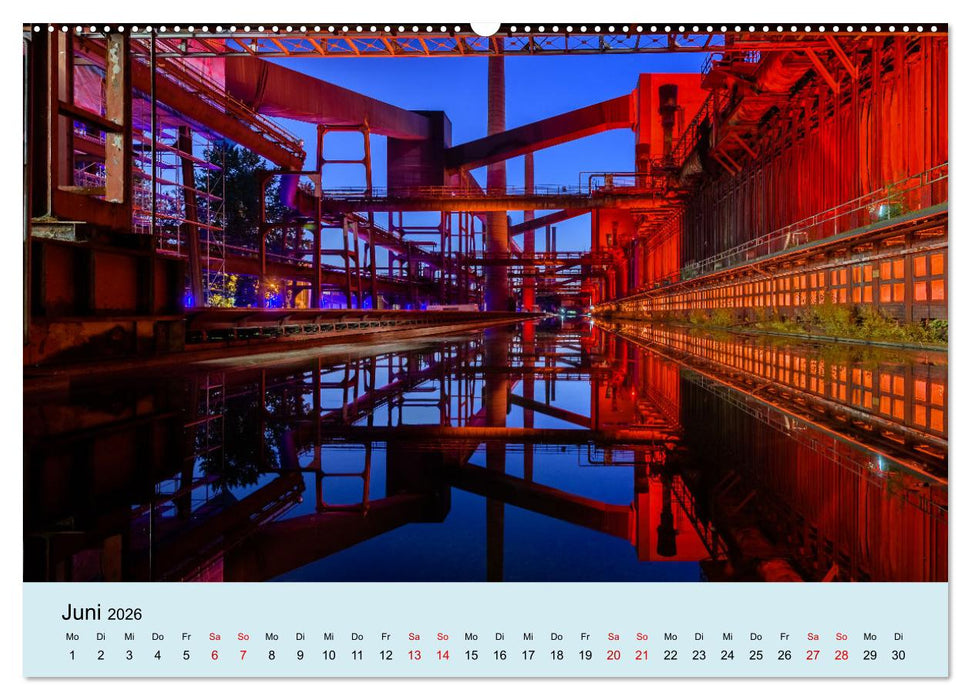 Ruhrnights (CALVENDO Wandkalender 2026)