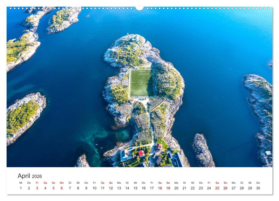 Luftfotografie - Gewässer (CALVENDO Wandkalender 2026)
