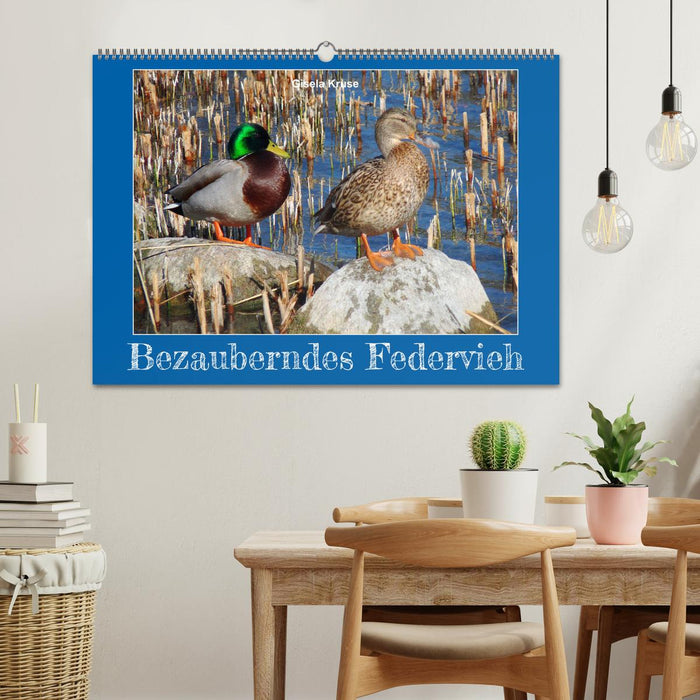 Bezauberndes Federvieh (CALVENDO Wandkalender 2026)