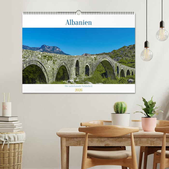 Albanien - Die unbekannte Schönheit (CALVENDO Wandkalender 2026)