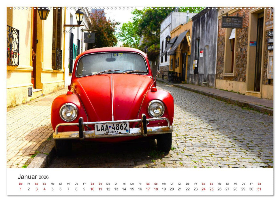 Uruguay - Tango, Strand und Natur. (CALVENDO Wandkalender 2026)