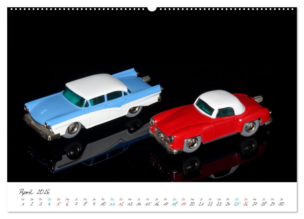 Spielzeugschätze aus unserer Kindheit (CALVENDO Wandkalender 2026)