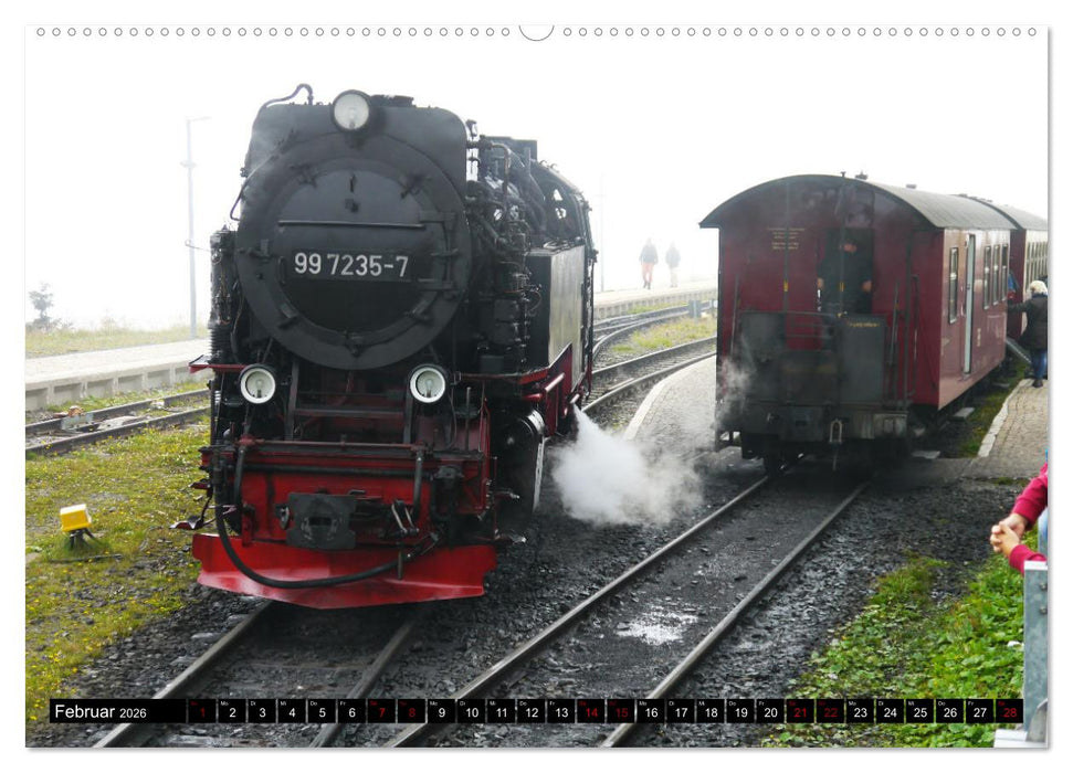 Harzer Schmalspurromantik (CALVENDO Wandkalender 2026)