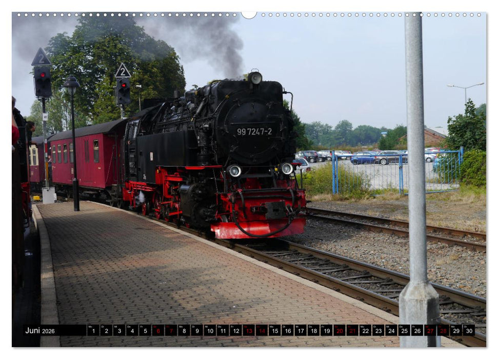 Harzer Schmalspurromantik (CALVENDO Wandkalender 2026)