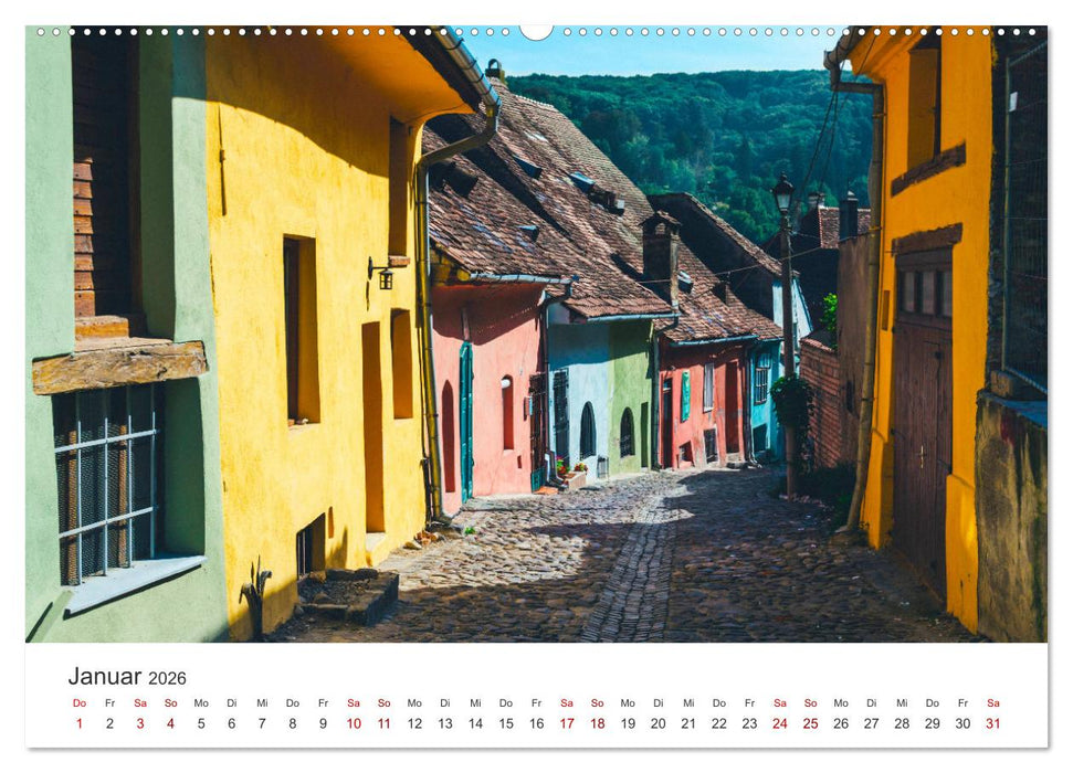 Rumänien - Das beeindruckende Land am Schwarzen Meer. (CALVENDO Wandkalender 2026)